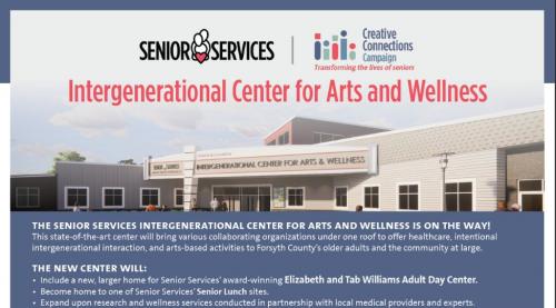 Winston-Salem Journal | Intergenerational Center for Arts and Wellness